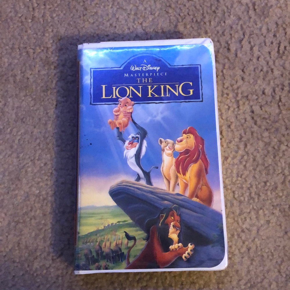 Vintage Lion King Vhs 1995